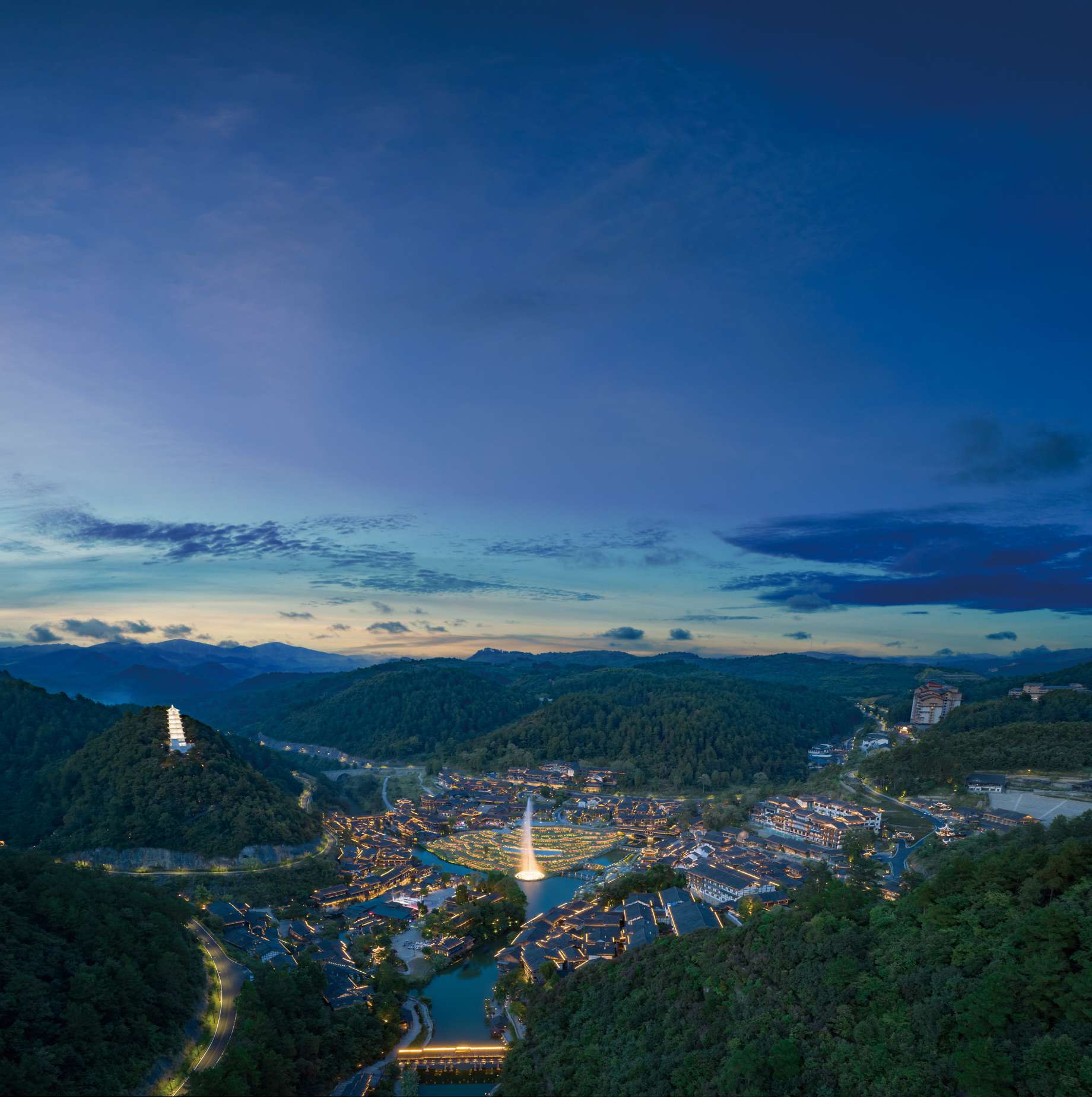 寨门全景